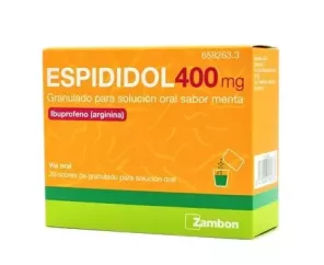 Espididol 400 Mg 20 Envelopes Solução Oral Granulada Menta