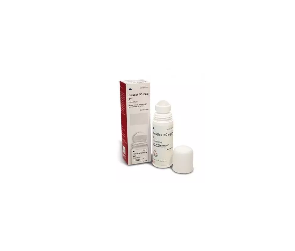 Ibustick 50 Mg/G Gel Topico Rollon 60 G