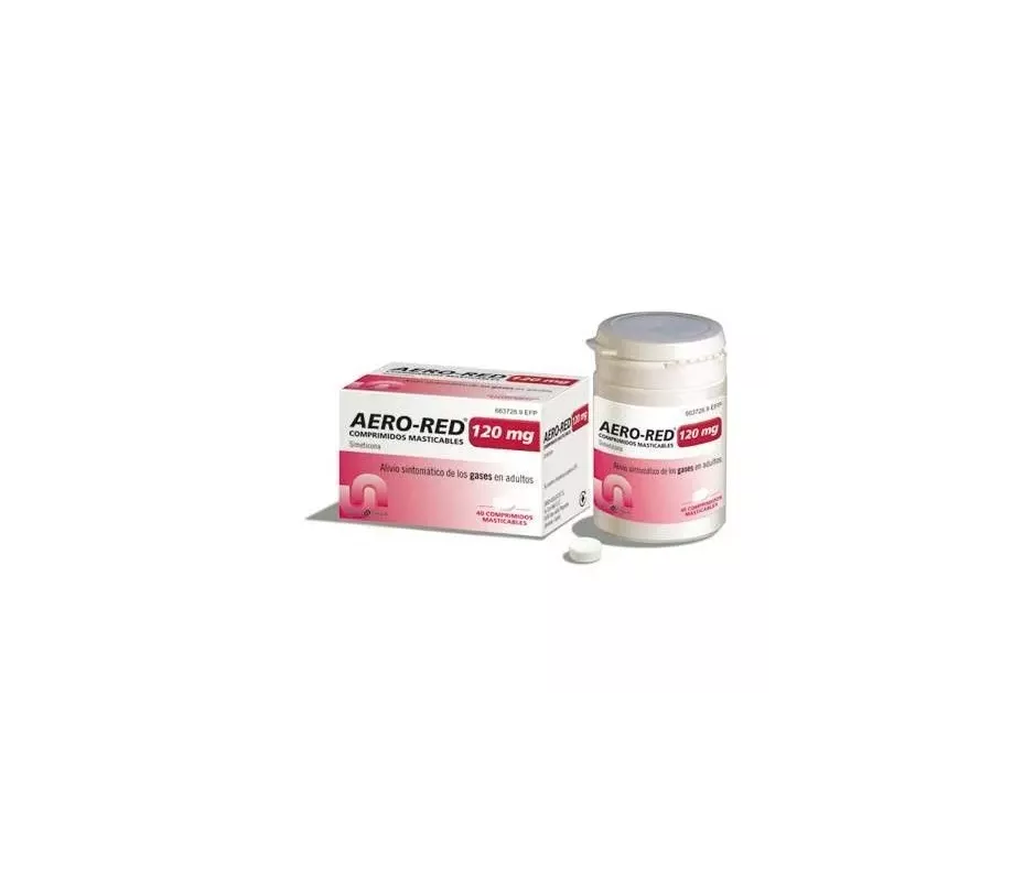 Aero Red 120 mg 40 comprimidos mastigáveis