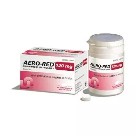 Aero Red 120 mg 40 comprimidos mastigáveis