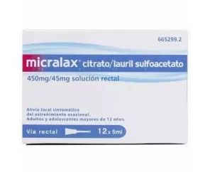 Micralax Solución Rectal 12 Microenemas | Tufarma.online