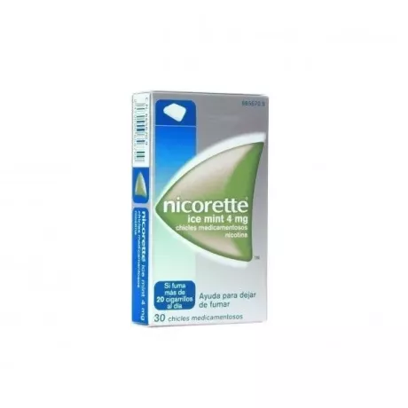 Nicorette Ice Mint 2 Mg 105 Chicles