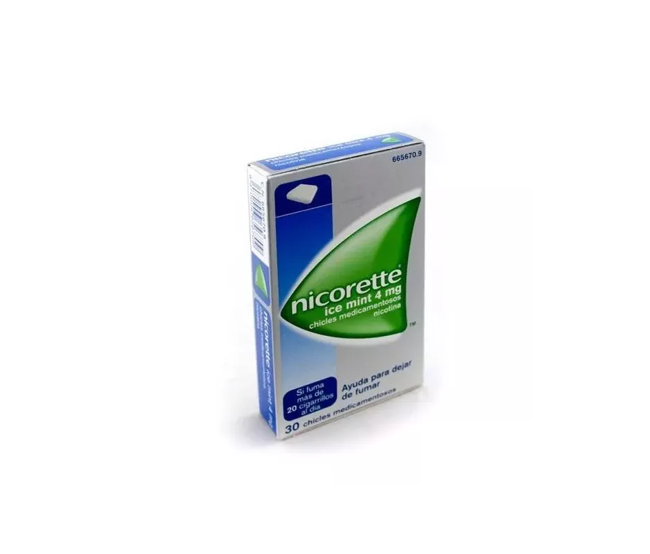 Nicorette Ice Mint 4 Mg 30 Chicles