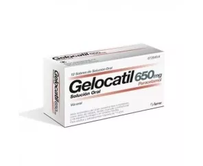 Gelocatil 650 Mg 12 Sobres Solucion Oral