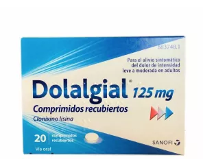 Dolalgial 125 Mg 20 Comprimidos Recubiertos
