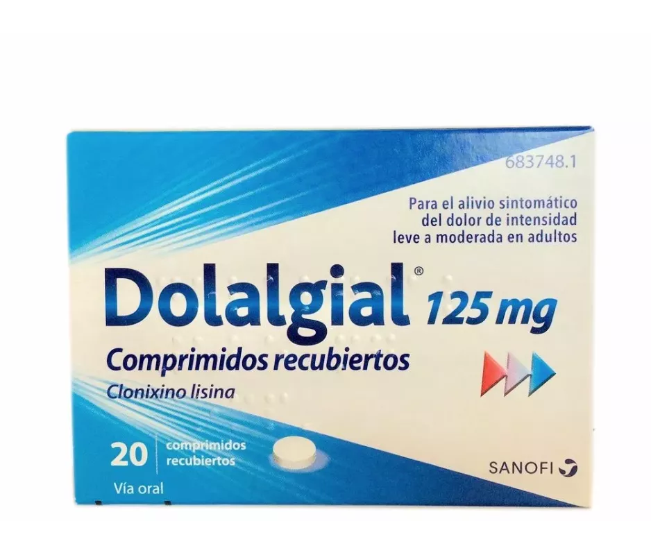 Dolalgial 125 mg 20 comprimidos revestidos