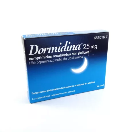 Dormidina 25 Mg 14 Comprimidos