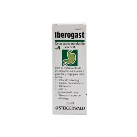 Iberogast Gotas Orales Solucion 1 Frasco 50 Ml