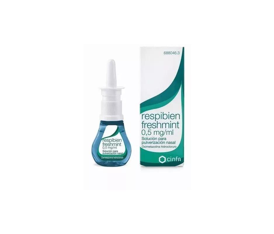 Respibien Freshmint 0.5 Mg/Ml Nebulizador Nasal 15 Ml