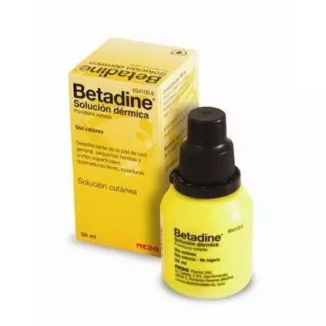 Betadine 100 Mg/Ml Solução Tópica 1 Frasco 50 Ml