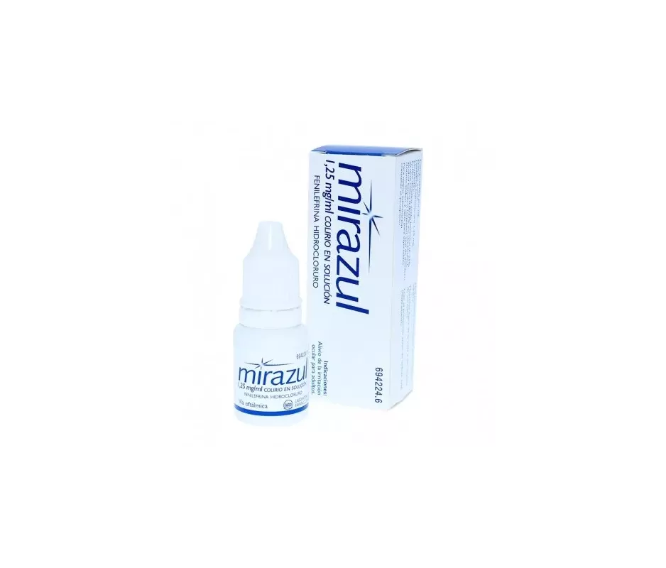 Mirazul 1,25 Mg/Ml Colírio 1 Frasco Solução 10 Ml