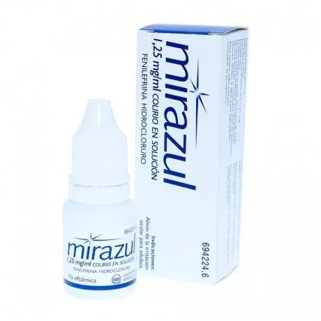 Mirazul 1,25 Mg/Ml Colírio 1 Frasco Solução 10 Ml