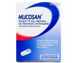Mucosan Retard 75 Mg 30 Capsulas Liberacion Prolongada