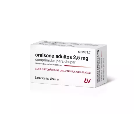 Oralsone Adultos 2,5 Mg 12 Comprimidos para Chupar