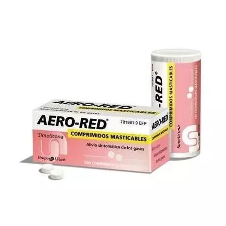 Aero Red 40 mg 100 comprimidos mastigáveis