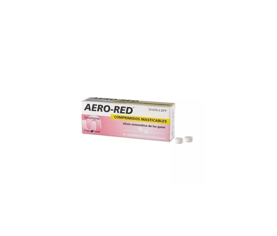 Aero Red 40 mg 30 comprimidos mastigáveis