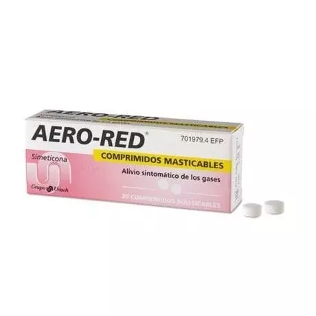 Aero Red 40 mg 30 comprimidos mastigáveis