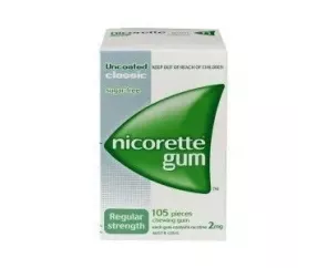 Nicorette 2 mg 30 gomas de mascar