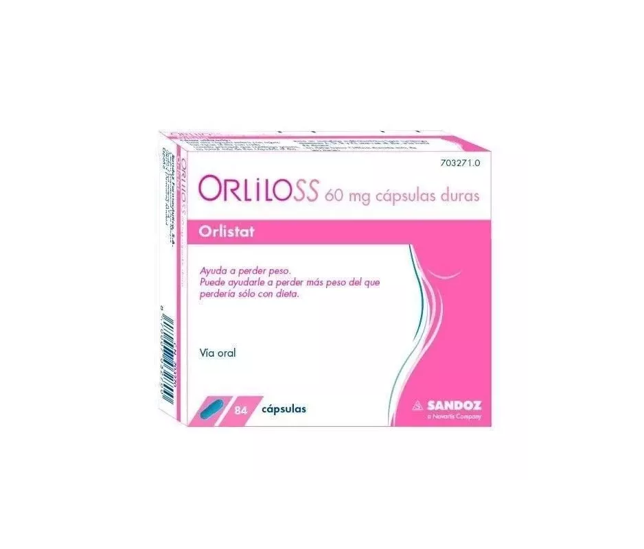 Orliloss 60 mg 84 cápsulas (bolha)