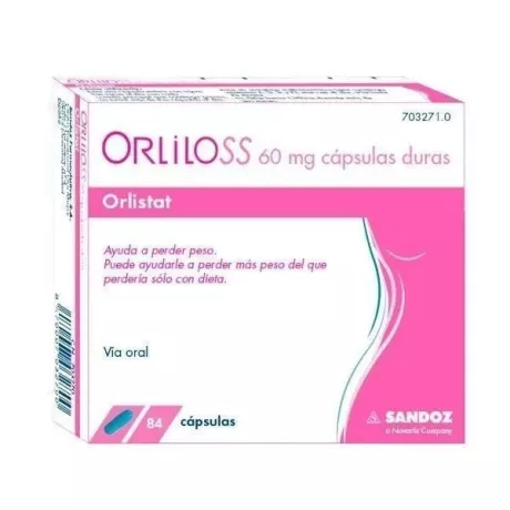 Orliloss 60 mg 84 cápsulas (bolha)