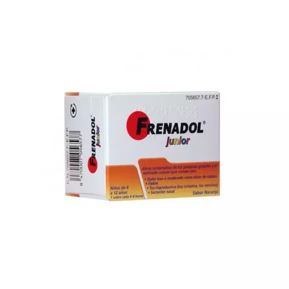 Frenadol Junior 10 Sobres Granulado Solucion Oral