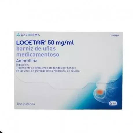 Locetar 50 Mg/Ml Esmalte Medicado para Unhas 5 Ml