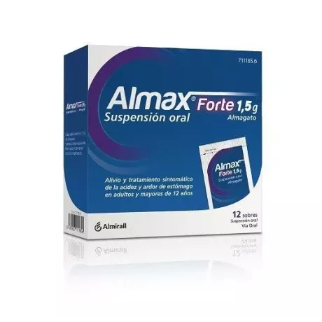 Almax Forte 1,5 G 12 Envelopes Suspensão Oral