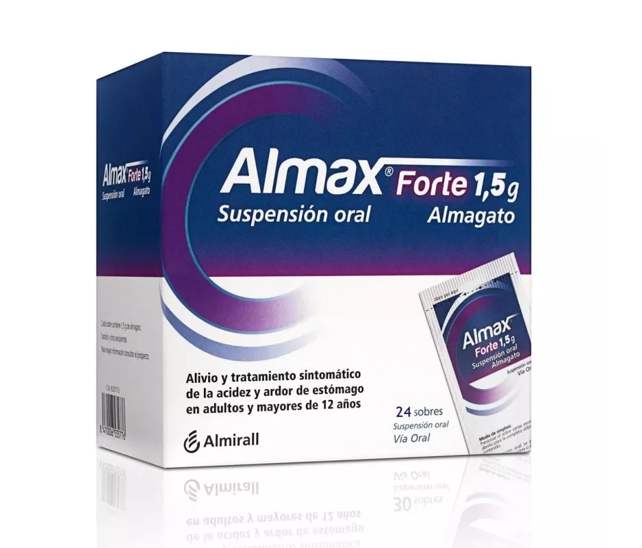 Almax Forte 1,5 G 24 Envelopes Suspensão Oral