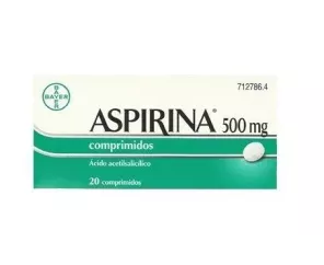Aspirina® 500 mg Comprimidos | Tufarma.online