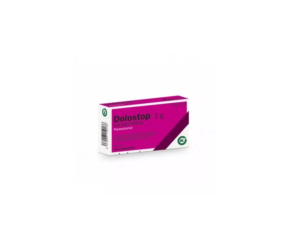 Dolostop Paracetamol 1G 10 Comprimidos