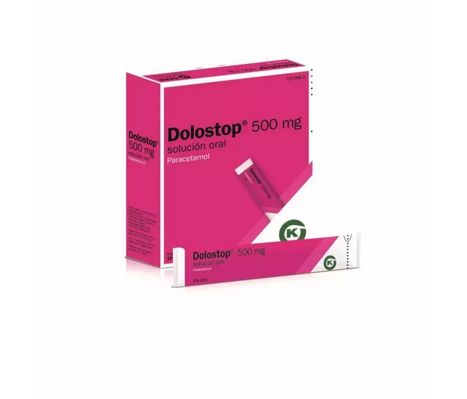 Dolostop 500 Mg 10 Envelopes Solução Oral 10 Ml