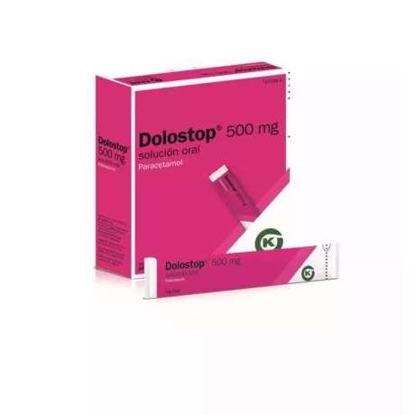 Dolostop 500 Mg 10 Sobres Solucion Oral 10 Ml