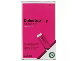 Solução Oral Dolostop 1G 10X 10 ml