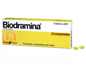 Biodramina 50 Mg 12...