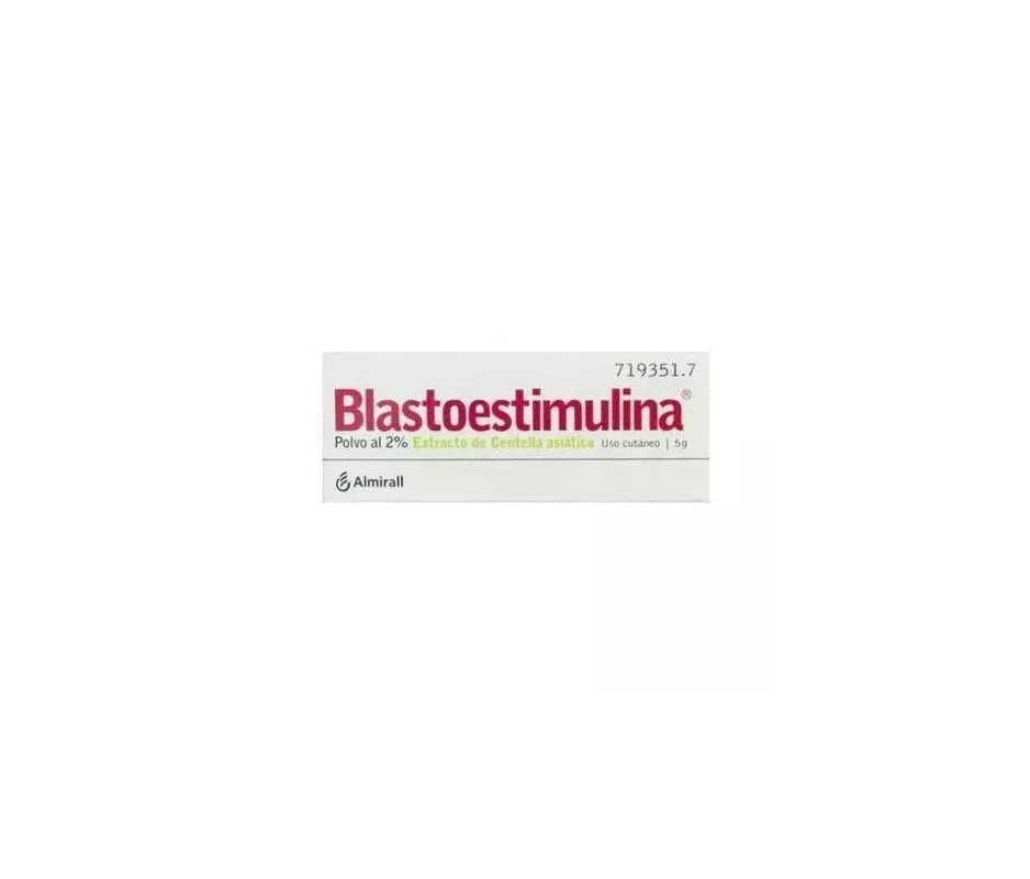 Blastoestimulina 20 Mg/G em pó tópico 5 G