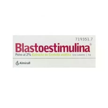 Blastoestimulina 20 Mg/G em pó tópico 5 G