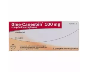 Gine Canesten 100 mg 6 comprimidos vaginais