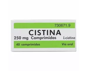 Cistina 250 Mg 40 Comprimidos