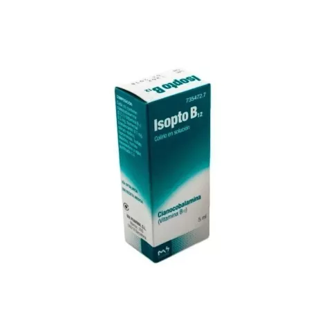 Isopto B 12 0,5 Mg/Ml Colírio 1 Frasco Solução 5 Ml