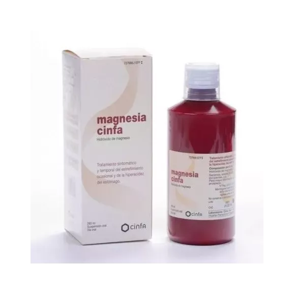 Magnesia Cinfa 200 Mg/Ml Suspensión Oral | Tufarma.online