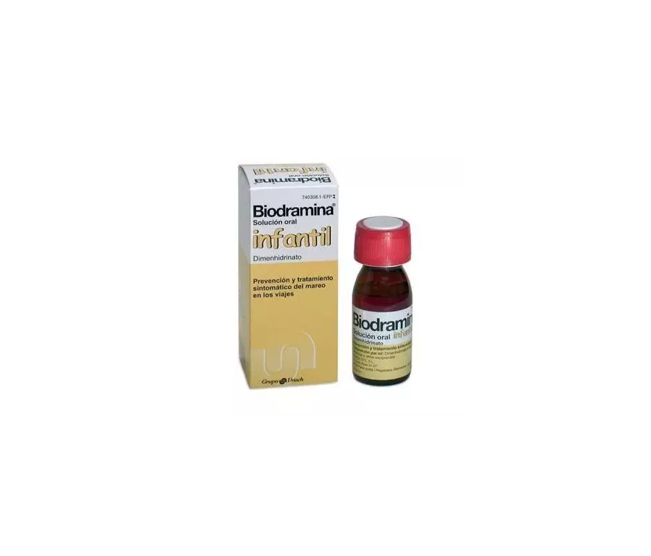 Biodramina Infantil 4 Mg / Ml Solucion Oral 60 Ml