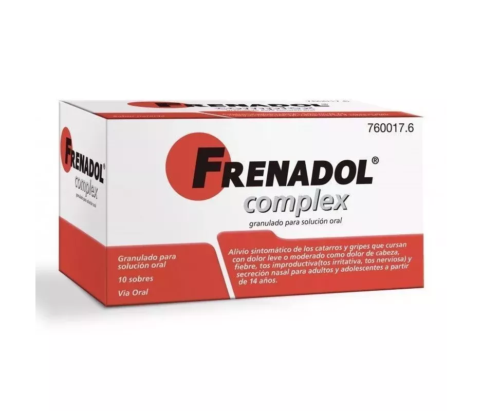 Frenadol Complex 10 Sobres Granulado Solucion Oral