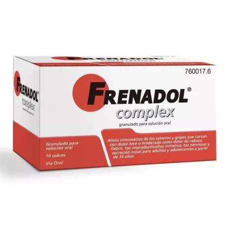 Frenadol Complex 10 Envelopes Granulados Solução Oral