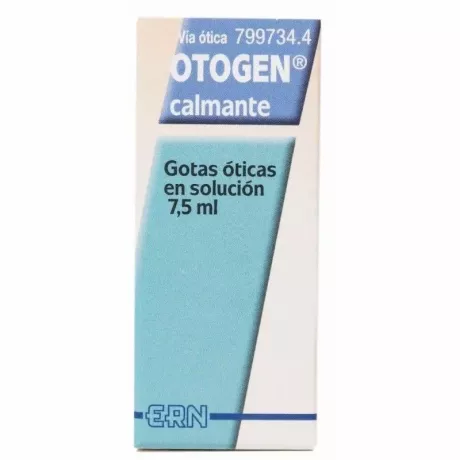 Solução de gotas óticas calmantes Otogen 7,5 ml