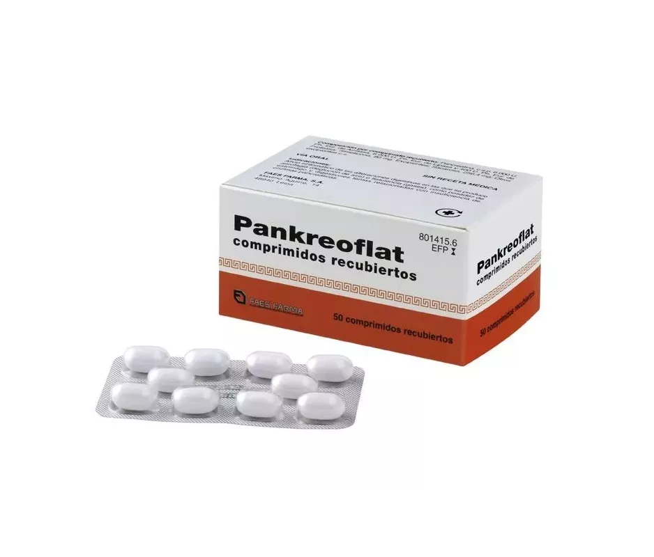 Comprar Pankreoflat 50 Grageas al Mejor Precio  | Tufarma.online