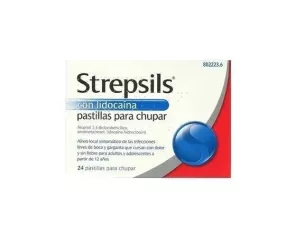 Strepsils lidocaína 24 pastilhas para chupar