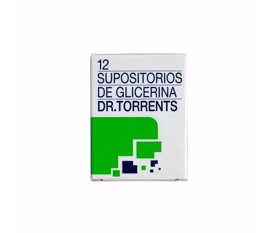 Supositórios de glicerina Dr Torrents Adultos 3,27 G 12 Supositórios