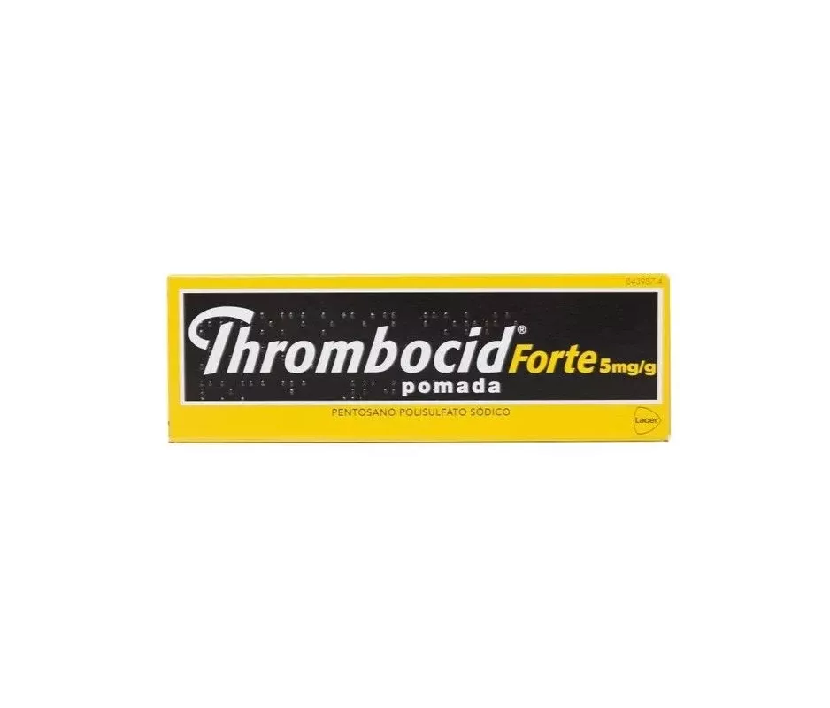 Thrombocid Forte 5 Mg/G Pomada 1 Tubo 60 G