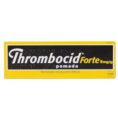 Thrombocid Forte 5 Mg/G Pomada 1 Tubo 60 G