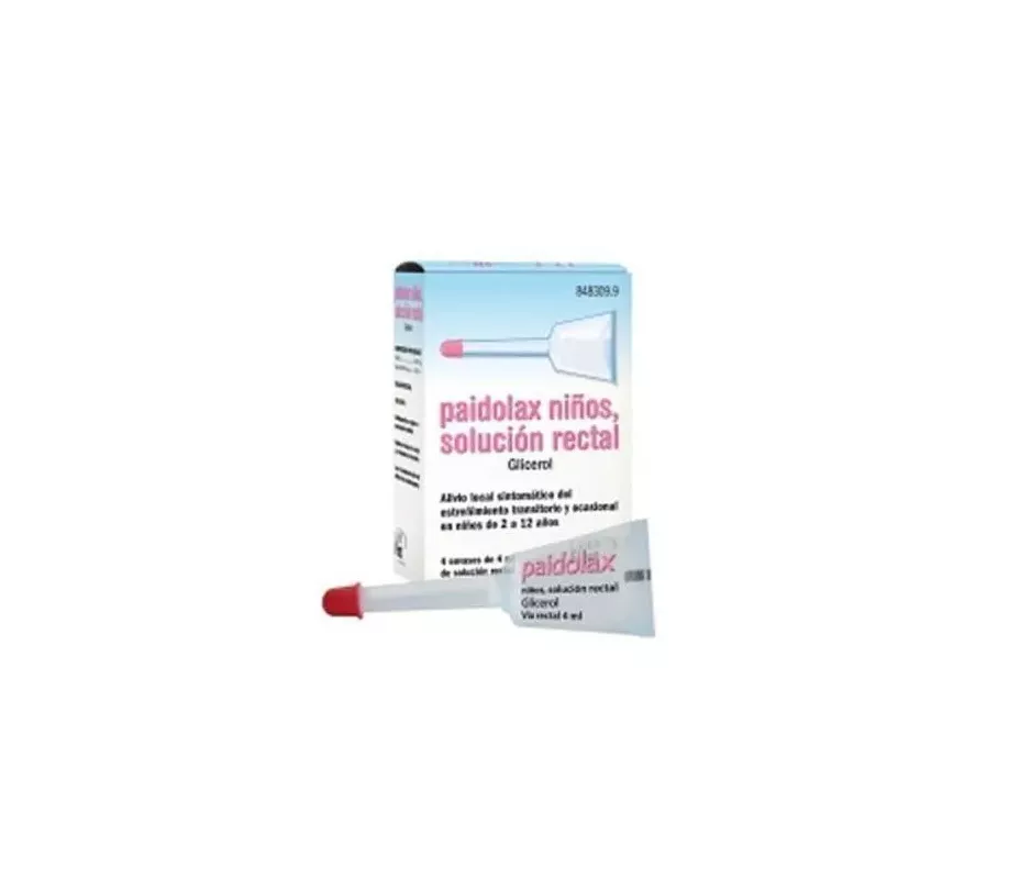 Paidolax 3,28 ml solução retal 4 enemas 4 ml